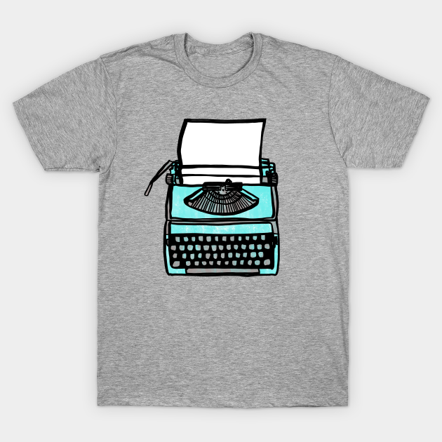 Vintage Typewriter: Old Fashioned Retro Hipster T-Shirt